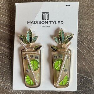Madison Tyler Colorful Shining Mojito Earrings